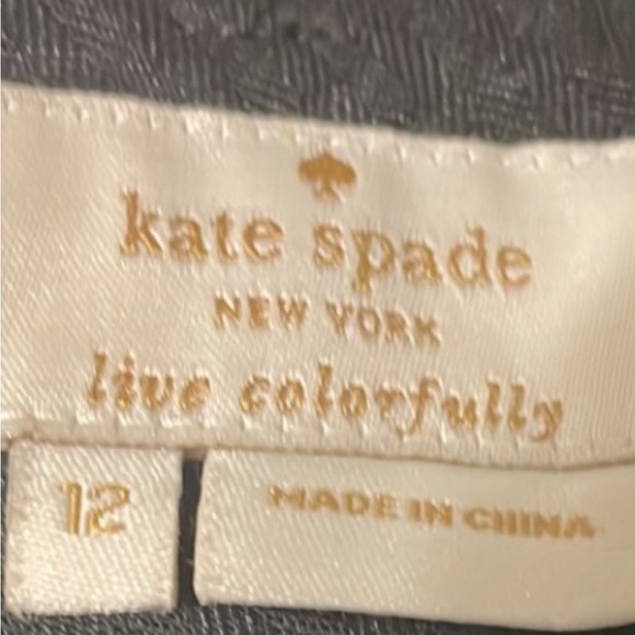 Lux kate spade black scalloped Pants - Picture 2 of 2